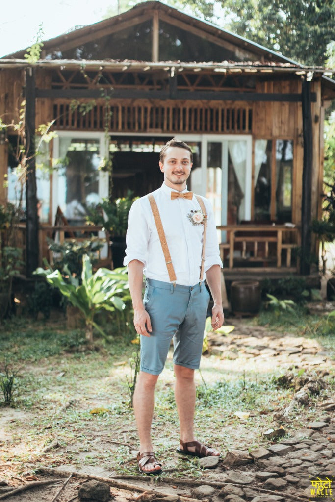 modern groom suit