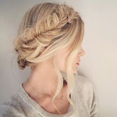 Peinados con trenzas para novias e invitadas de boda – Mimetik