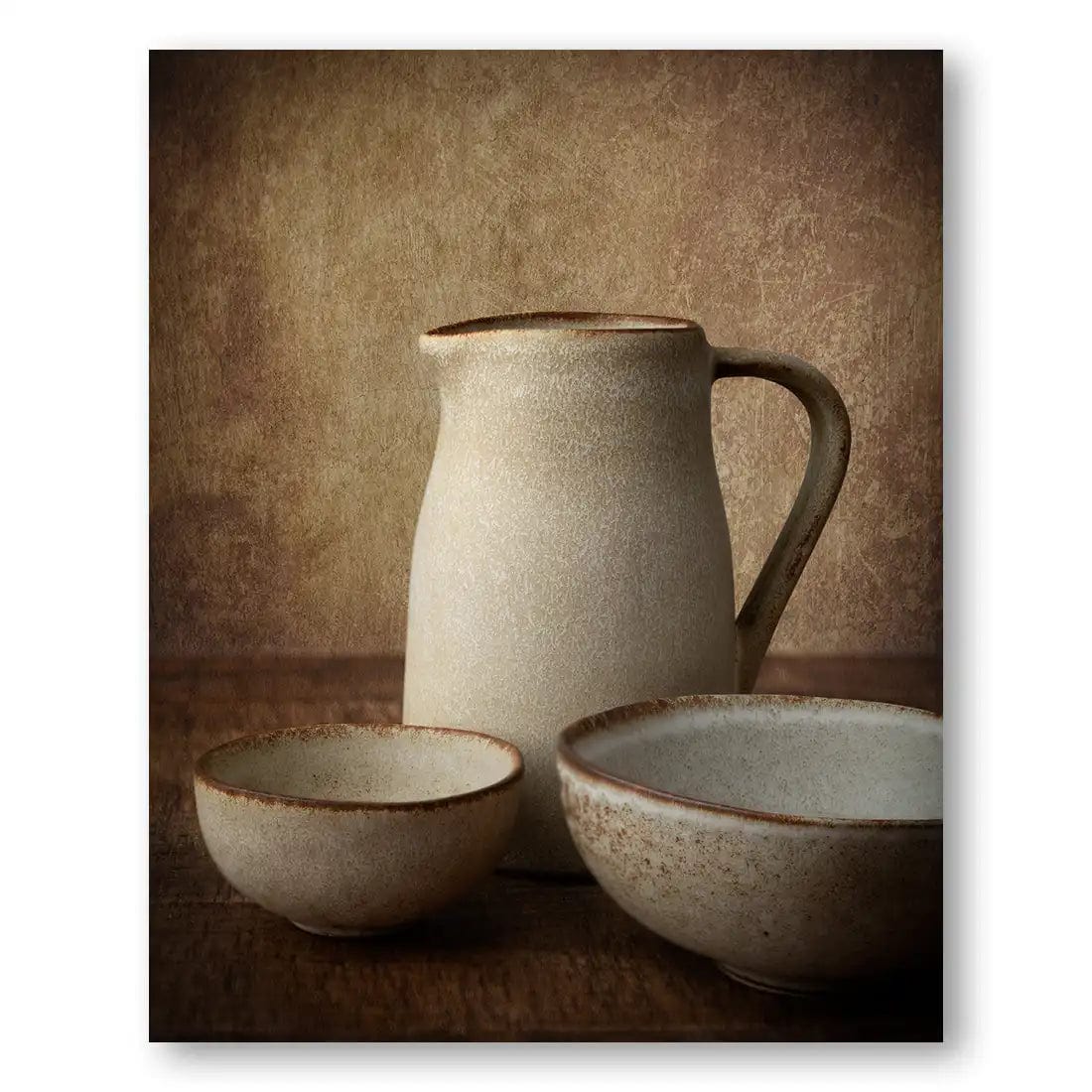 Rustic Ceramic Ensemble Art Print