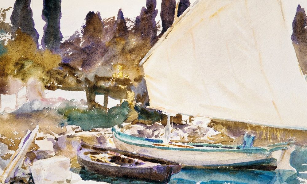 Boats by John Singer Sargent