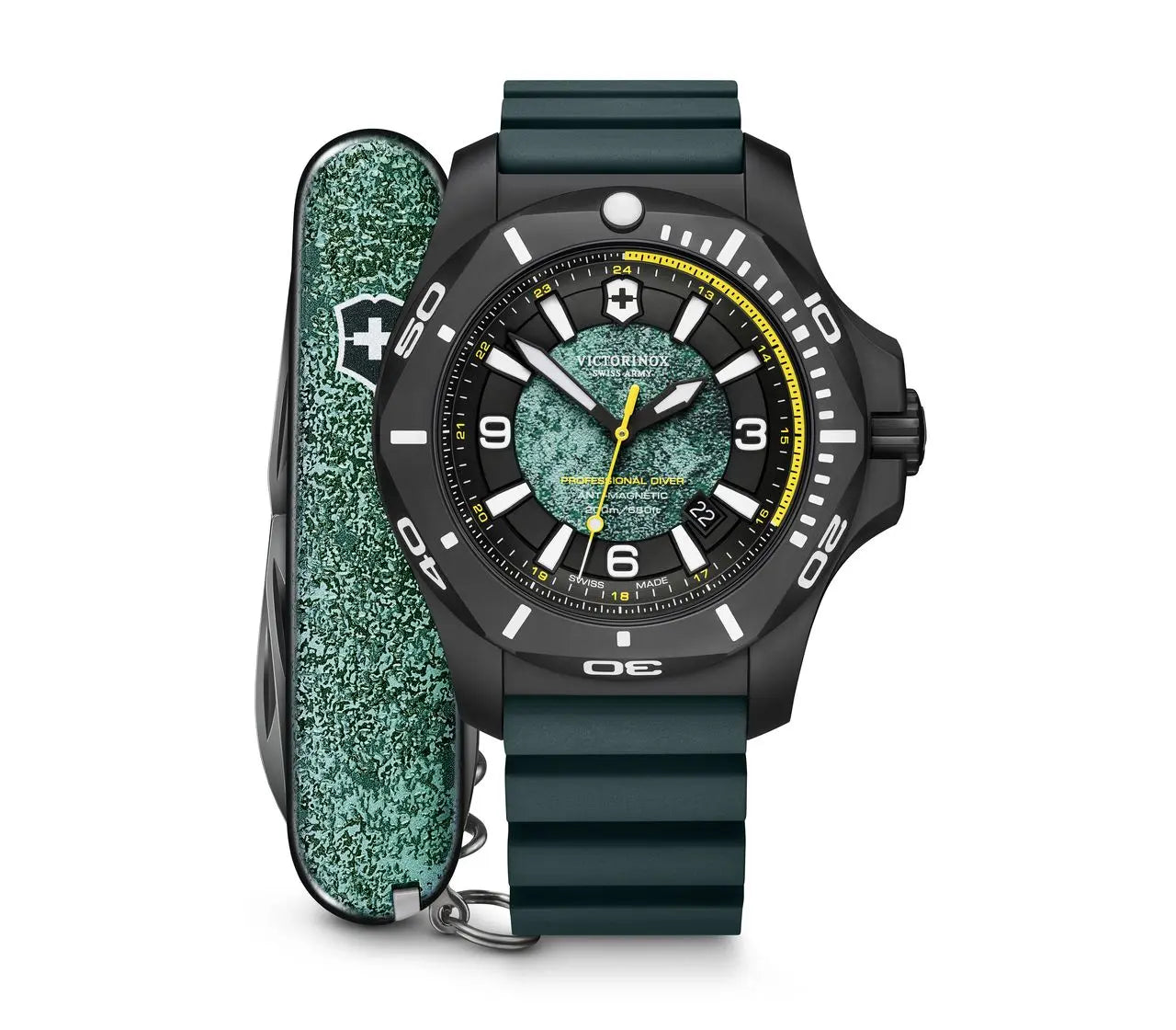 Victorinox Swiss Army 241957.1 I.N.O.X. Professional Diver Titanium Limited Edition Mens Watch