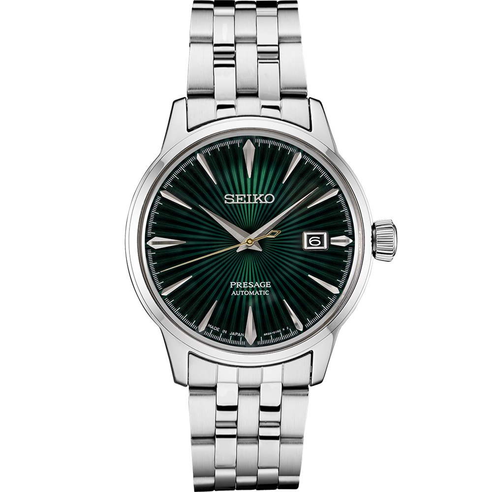 Seiko SRPE15J1 Presage Cocktail Time 'Mockingbird' Men's Watch – mzwatcheslk