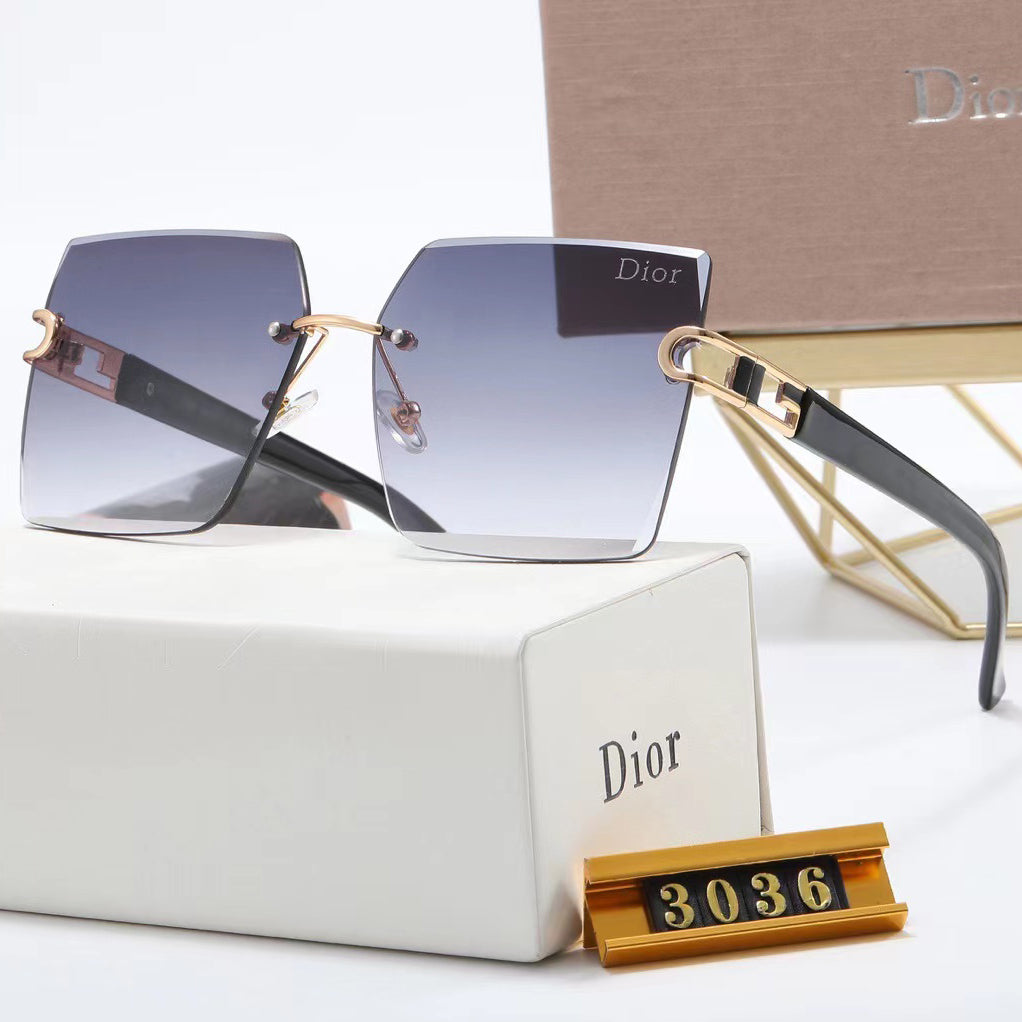 Christian Dior Men's and Women's Classic Fashion Sunglasses Sunglasses