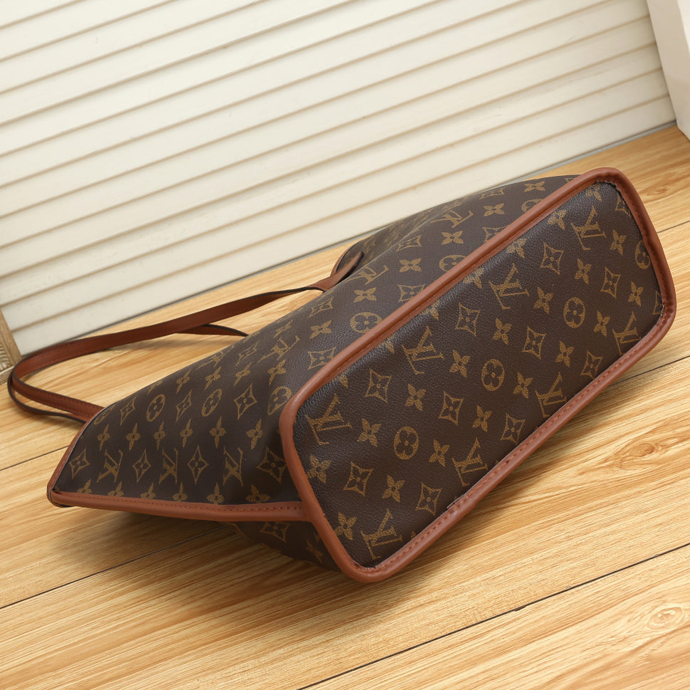 LV Louis Vuitton Fashion Shoulder Bag Crossbody Bag Tote Bag Three Piece Wallet Set