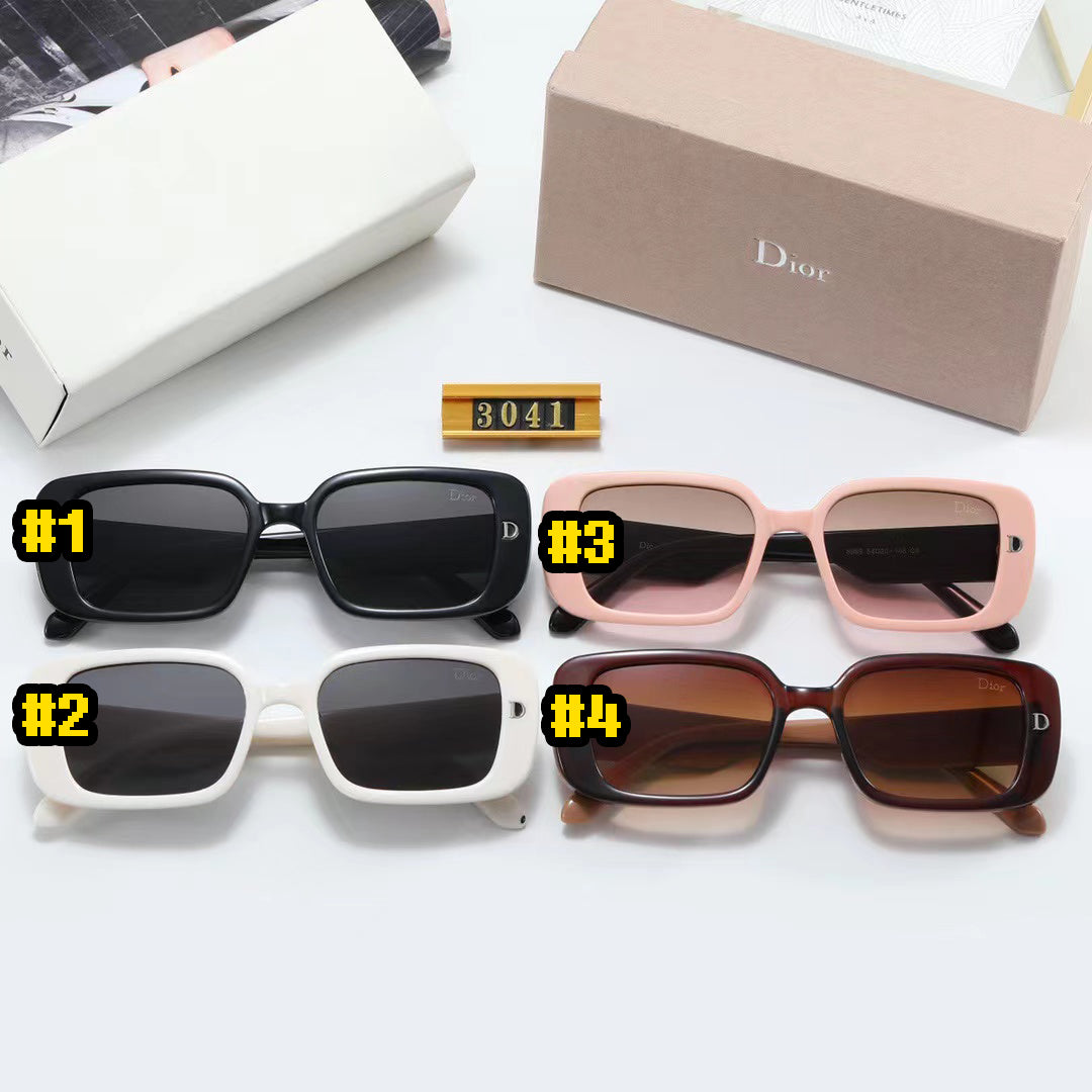 Christian Dior Woman Men Fashion Summer Sun Shades Eyeglasses Glasses Sunglasses