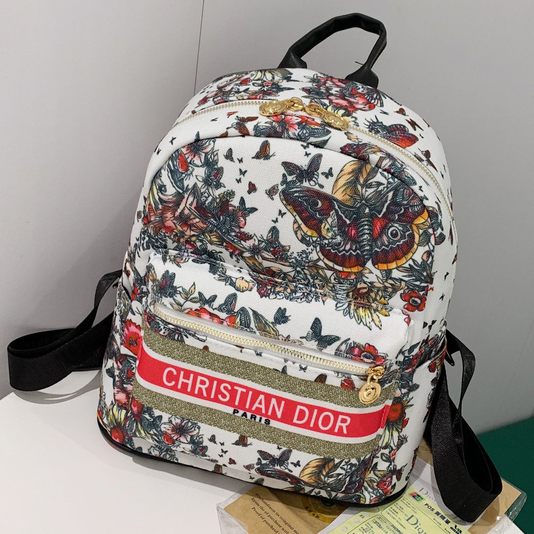 Christian Dior Fashion Women's Schoolbag Backpack