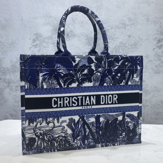 Christian Dior New Fashion Casual Print Tote Bag Handbag