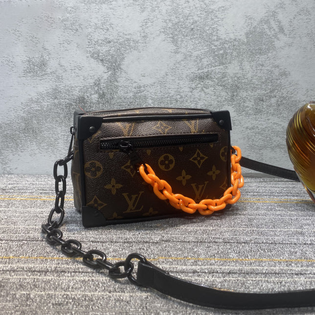 LV Louis Vuitton Classic Fashion Box Bag Shoulder Bag Crossbody Bag