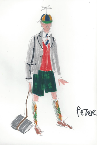 An Isaac Mizrahi sketch from the musical, Peter & The Wolf