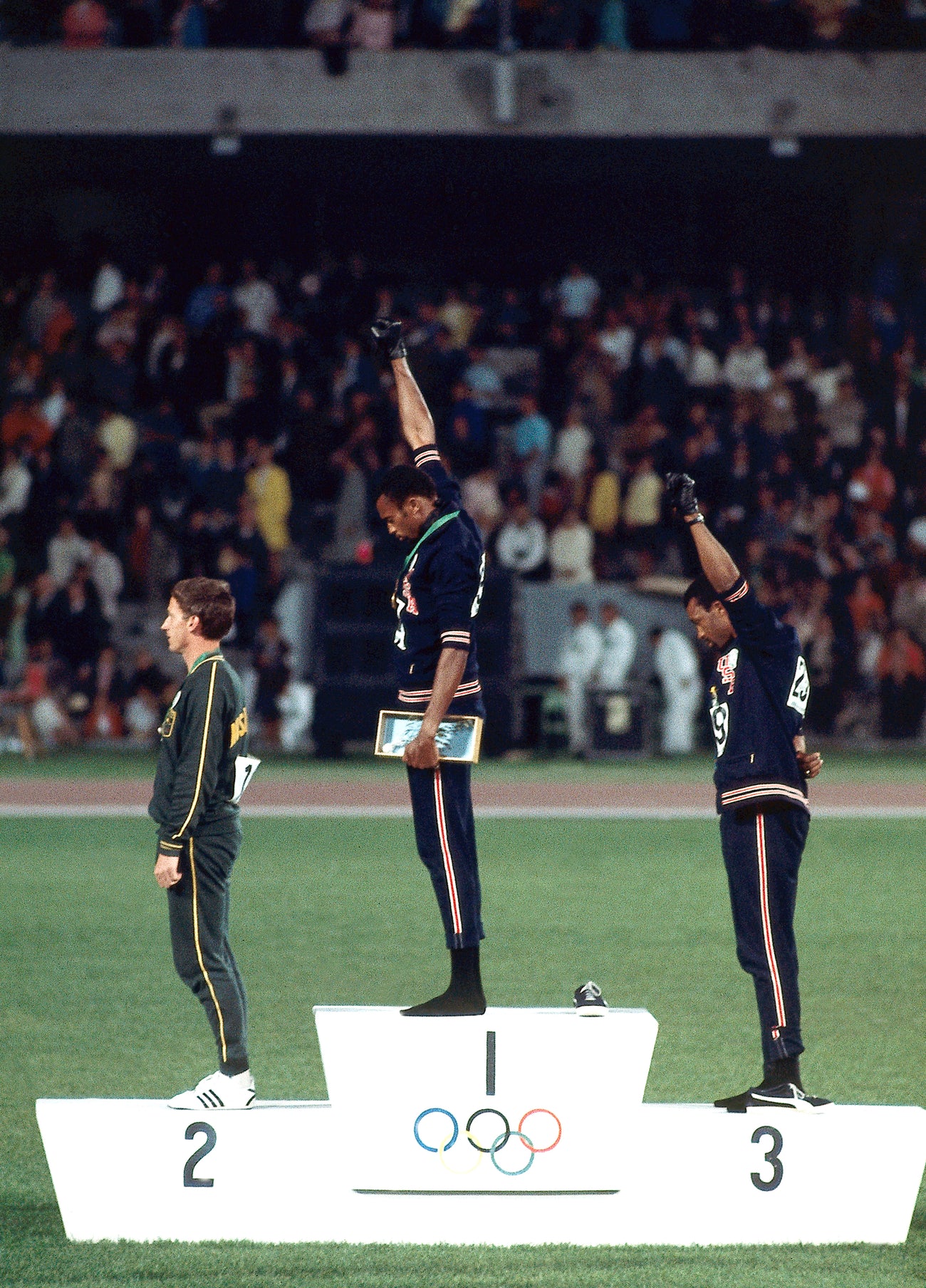 Tommie Smith And John Carlos 1968 Summer Olympics Black Power Salute Neil Leifer Photography 