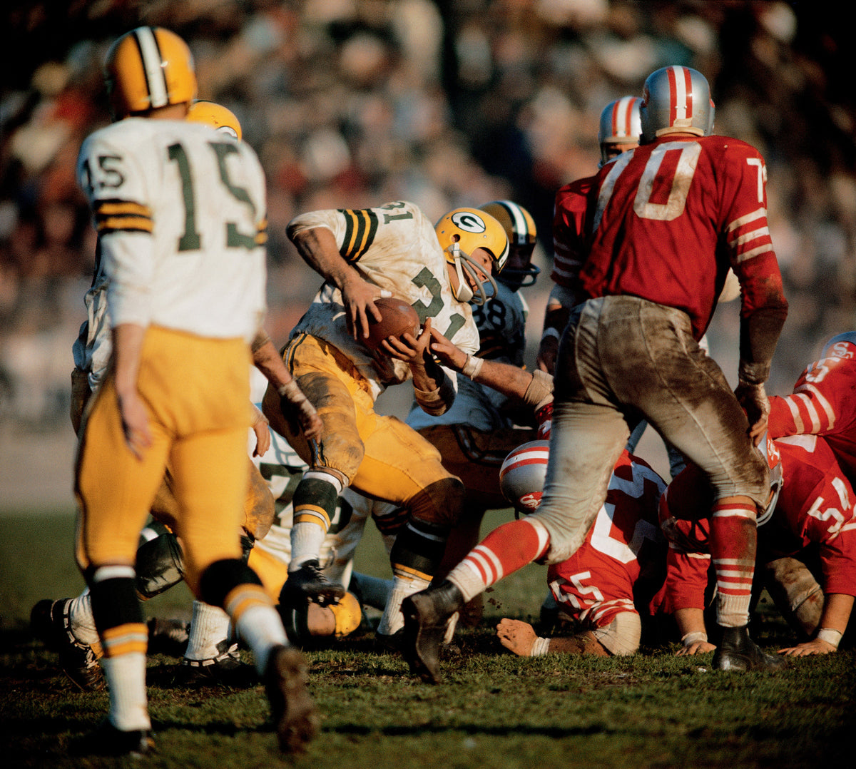 Bart Starr Calls Out The Snap Photograph by Retro Images Archive - Pixels