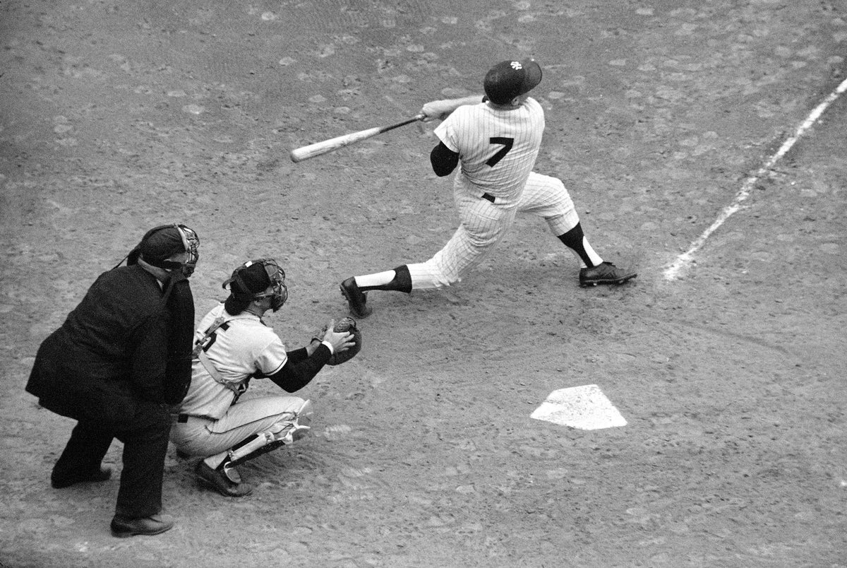 Roger Maris And Clete Boyer by Bettmann