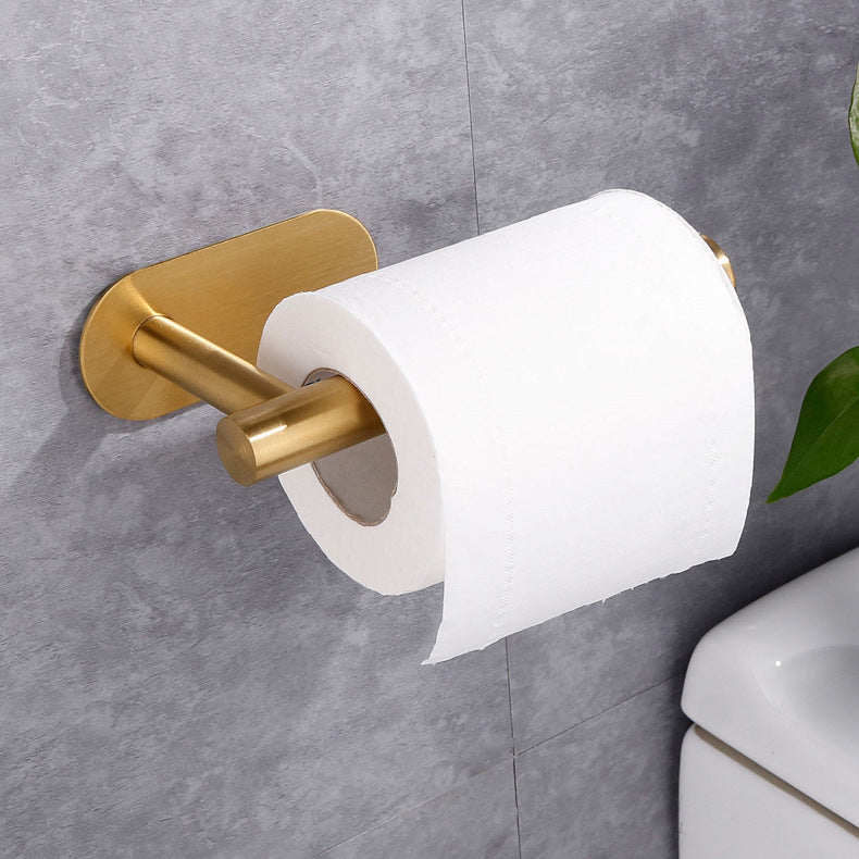 Classificatie Voorbereiding ergens Wcrolhouder Staand Goud Luxe Toiletrolhouder Zelfklevend WC Rol Houder –  LOEBERS