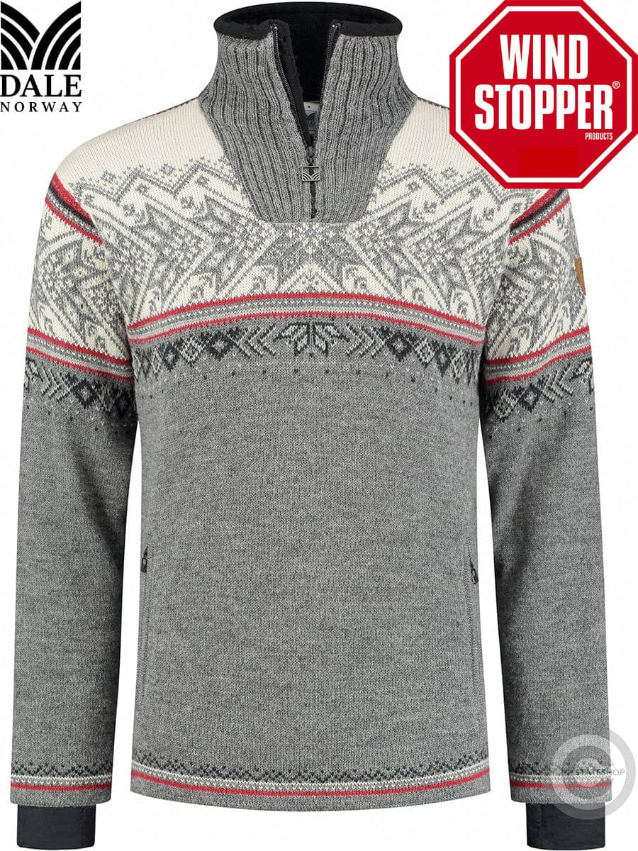 Dale Norway Vail men's sweater, Grey Stateshop Fashion
