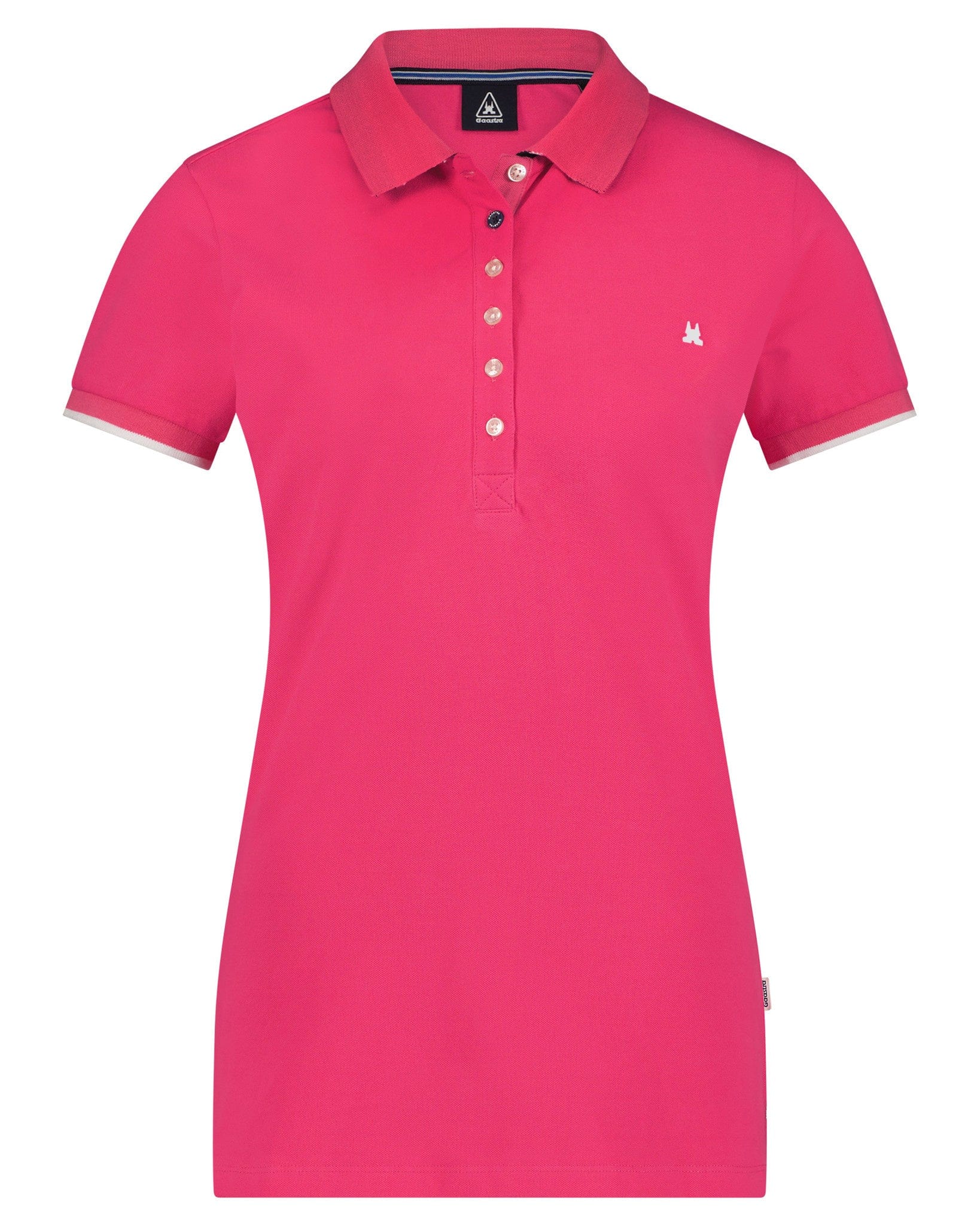 woestenij Verdorde In het algemeen Gaastra Poloshirt basic - 100% katoen - roze - Stateshop Fashion