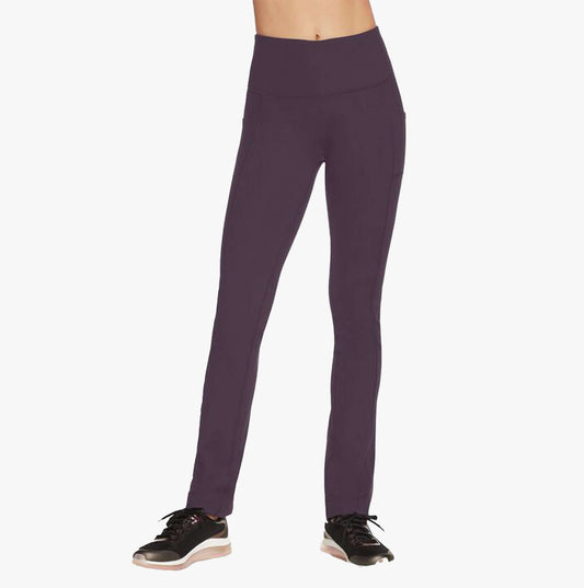 Skechers GOWALK HW Ladies Leggings Dark Purple