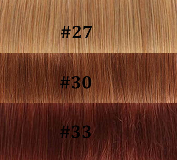 27 hair color vs 30 hair color vs 33 hair color