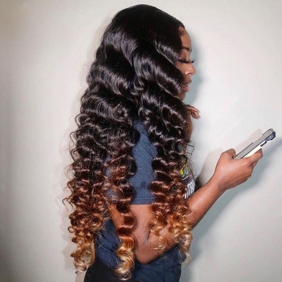 Ombre Loose Deep Wave