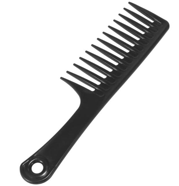 Opt for a wide tooth comb