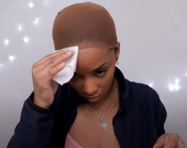Prepping your hairline