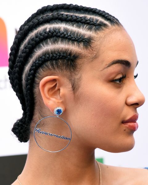 Small-Medium Size All Back Cornrows