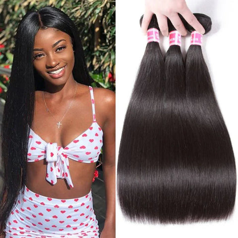 brazilian straight hair bundles