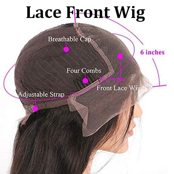 lace front wig cap construction