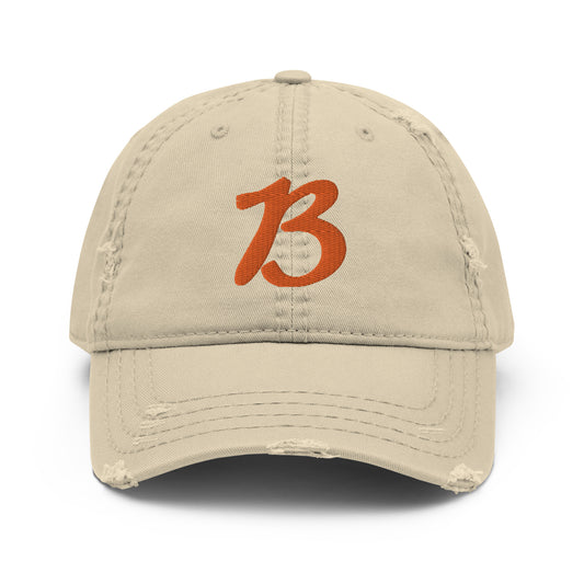 Cursive B - Structured Twill Hat – Just Us Bucks