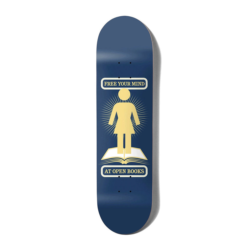 GIRL X ANDREW BROPHY | PICTOGRAPH WR41 SKATEBOARD DECK. 8.0