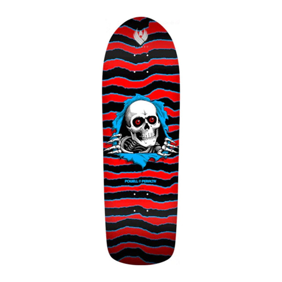 Powell Peralta GeeGah Ripper 9.75 Maroon Skateboard Deck