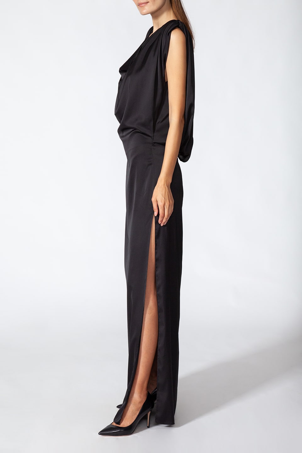 embargo reputatie onder Athina Dress Black | Maxi dresses Collection 2023 | Maison D'Vie