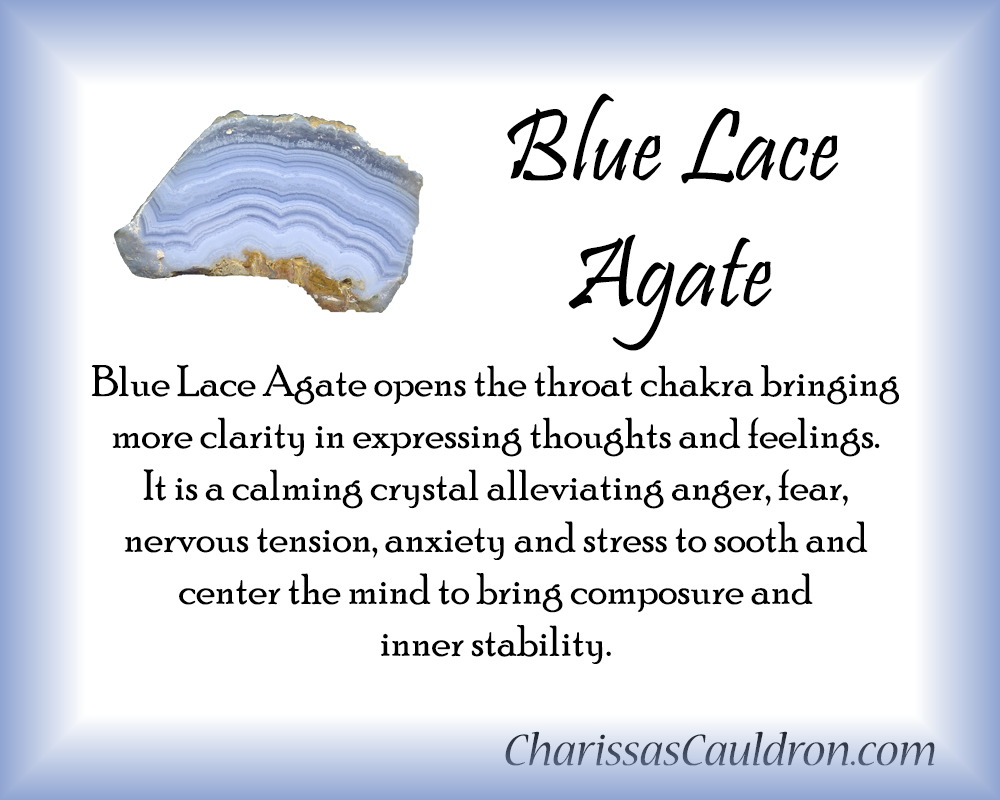 blue agate properties