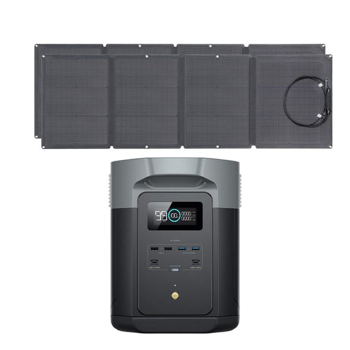 EcoFlow DELTA 2 + 110W Portable Solar Panel - DELTA2-110W