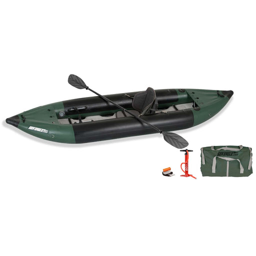 Sea Eagle FishSkiff 16 Inflatable Fishing Boat 2-Person Swivel Seat