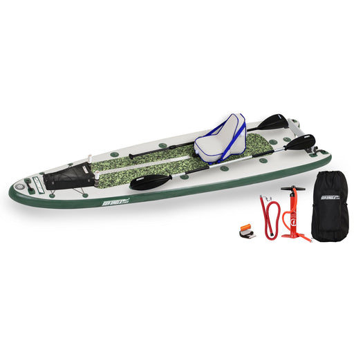 Sea Eagle FoldCat Deluxe Inflatable Fishing Boat Package