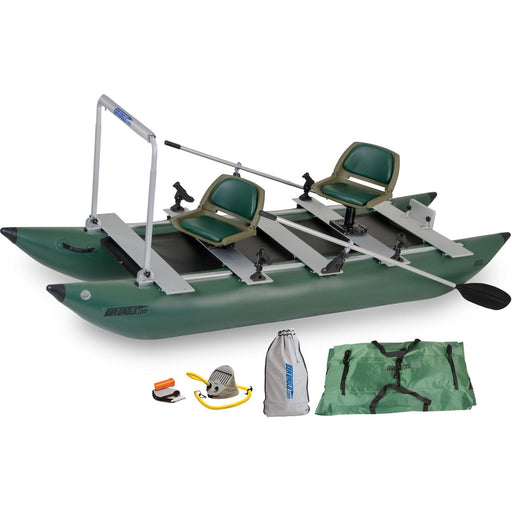 Sea Eagle FoldCat Deluxe Inflatable Fishing Boat Package