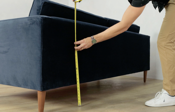 measure your sofa's height