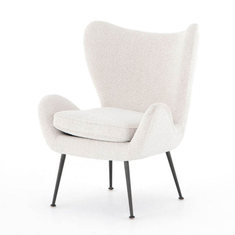 Boucle Wing Chair