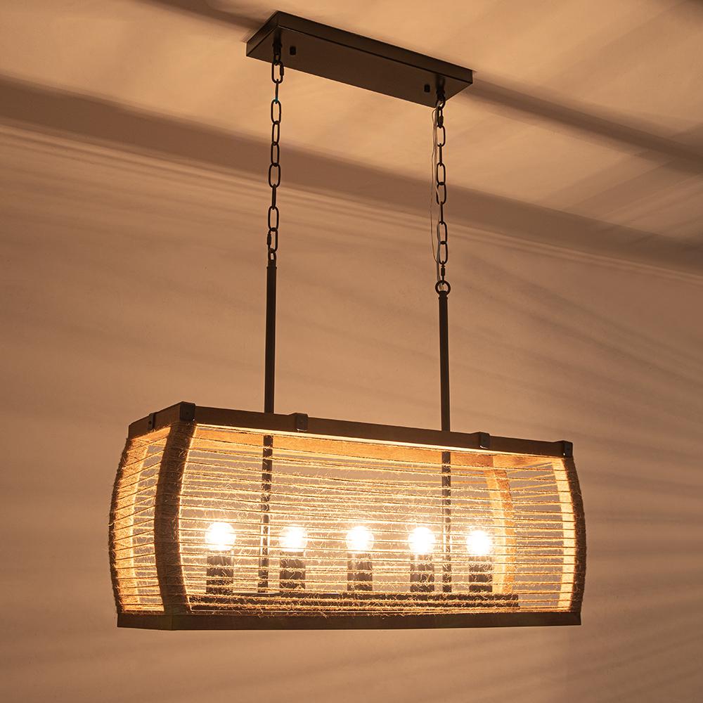 rectangular island light fixture