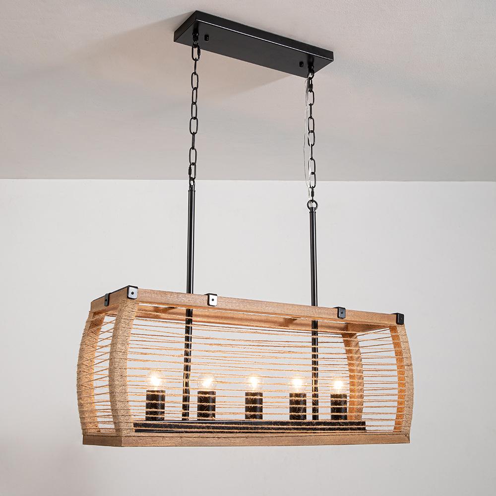 rectangular island light fixture