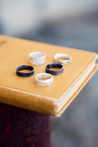 Questions FAQ custom rings silver black patina wholesale