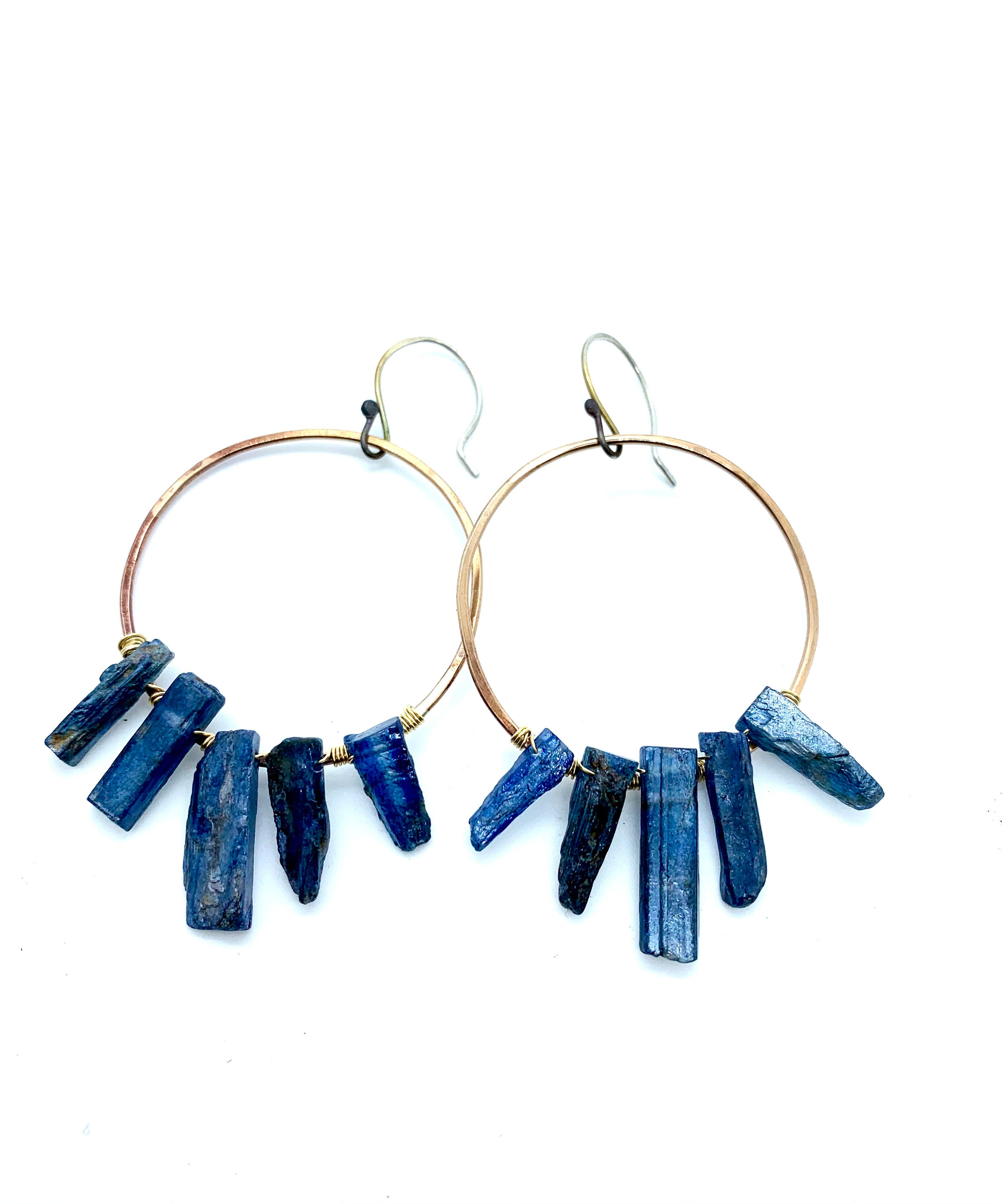 MARCH SPECIAL... TRAVELER KYANITE EARRINGS