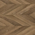 French oak Hungarian point floor bark brown - 12/60 cm - 60 degrees