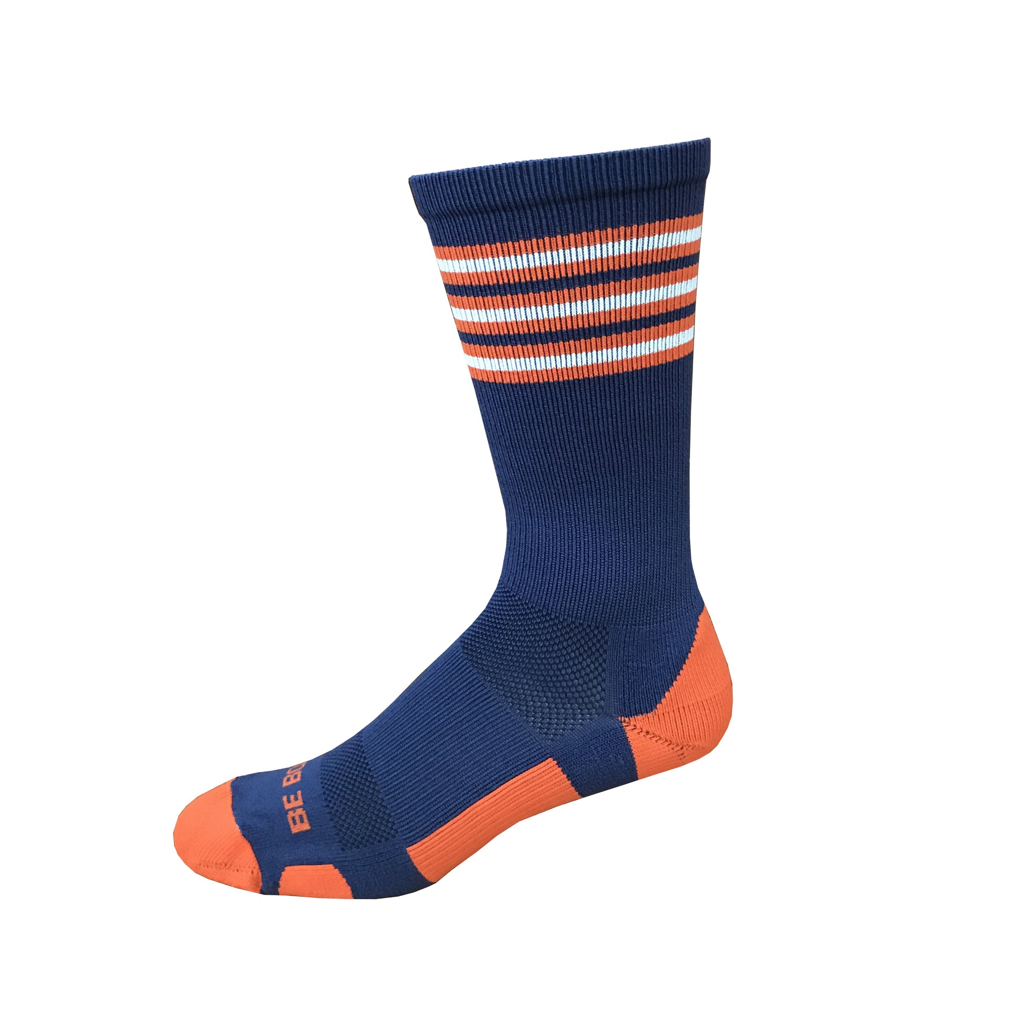 navy sports socks