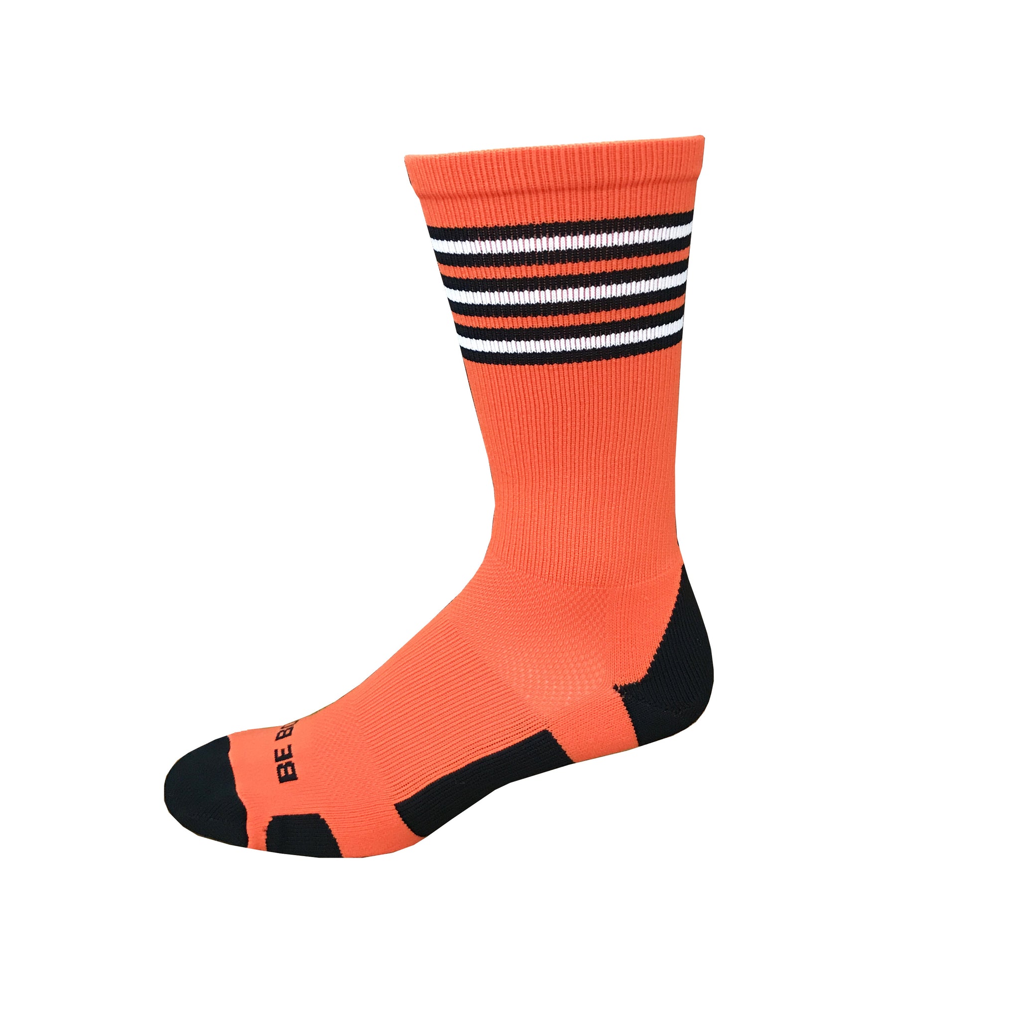 orange athletic socks