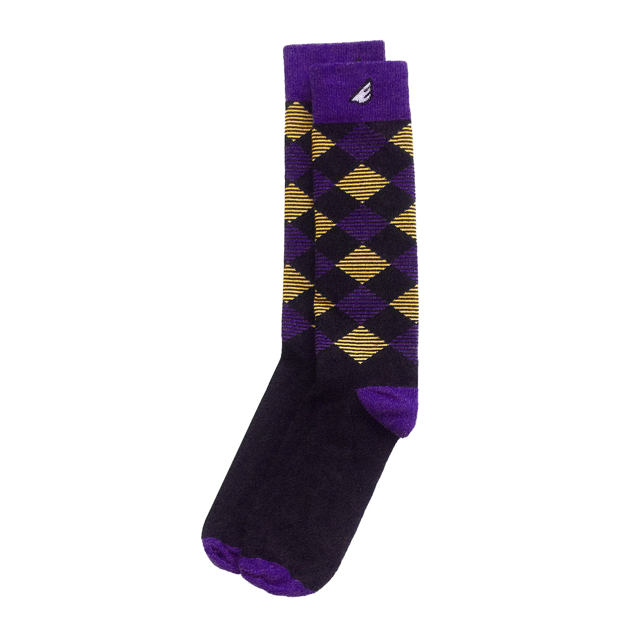 purple dress socks