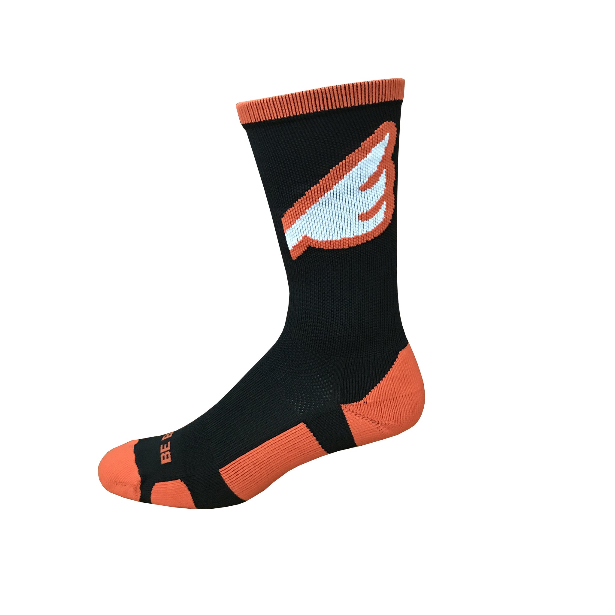 orange sports socks