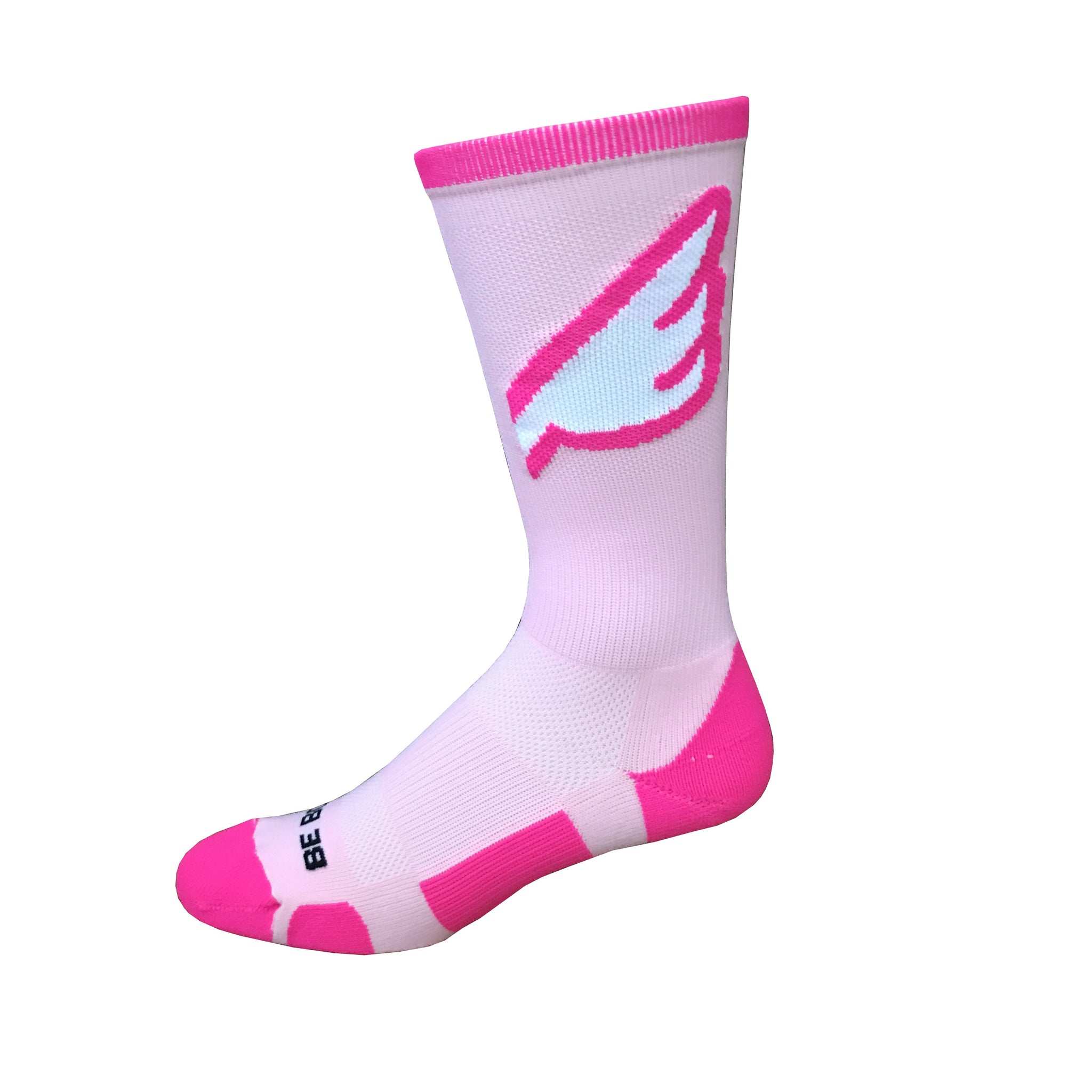 athletic pink socks