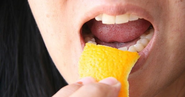 pelure d'orange pour les dents