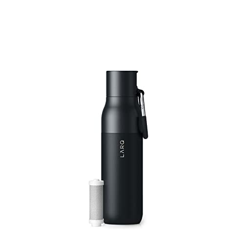 UVBrite 4003594 18.6 oz Self-Cleaning Water Bottle, Black, 1 - Kroger